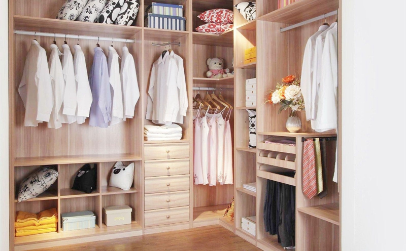 定制整體衣柜，星空梵高定制衣柜