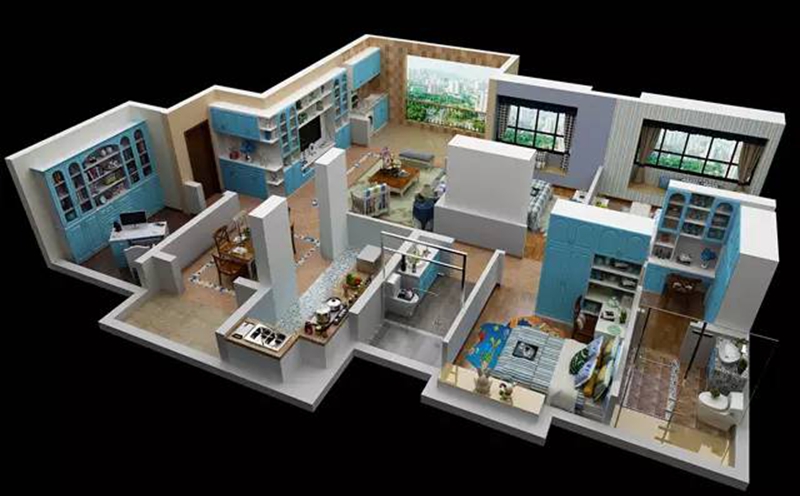 全屋定制家具如何省錢，星空梵高