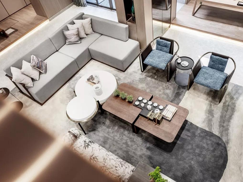 輕奢·新中式風格全屋定制，星空梵高全屋定制