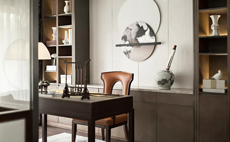 輕奢·新中式風格全屋定制，星空梵高全屋定制