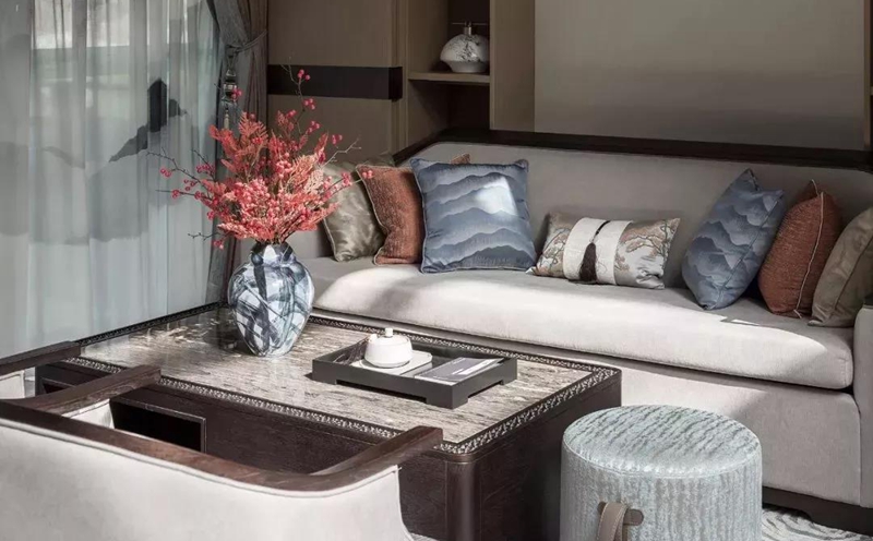 輕奢·新中式風格全屋定制，星空梵高全屋定制