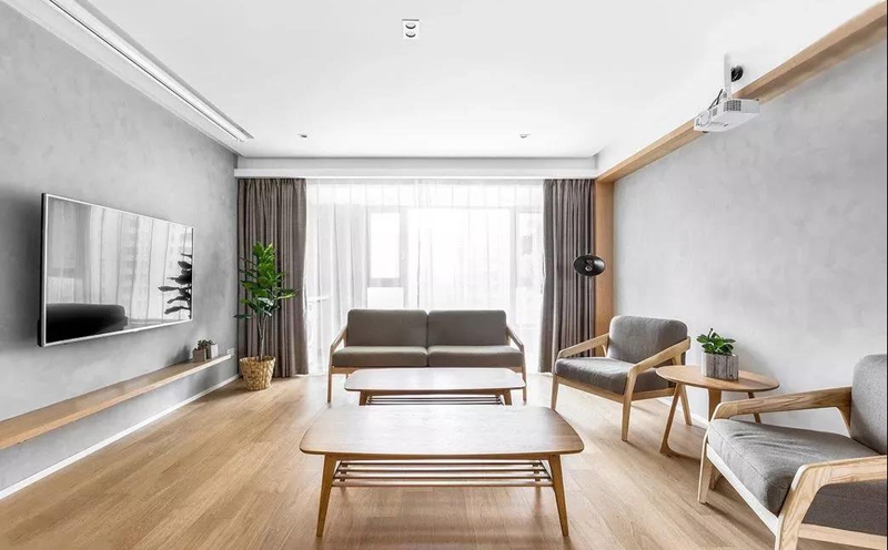 原木風全屋定制家居，星空梵高全屋定制