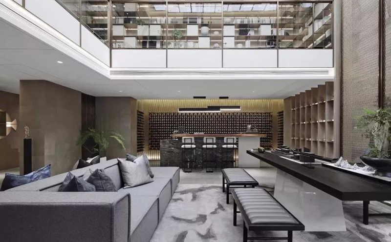 輕奢·新中式風格全屋定制，星空梵高全屋定制