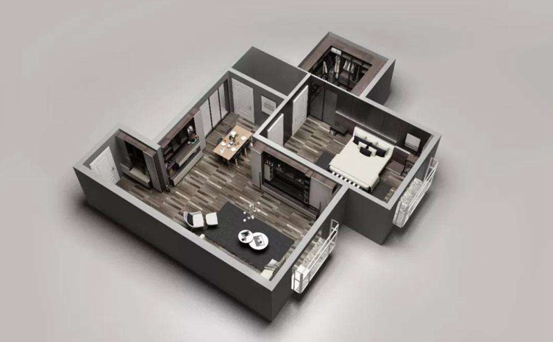 90㎡全屋定制裝修價(jià)格，星空梵高全屋定制