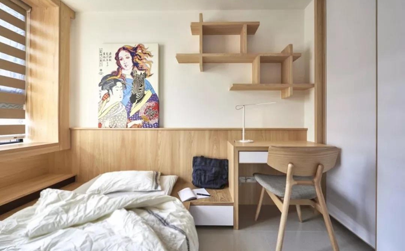 原木風全屋定制家居，星空梵高全屋定制